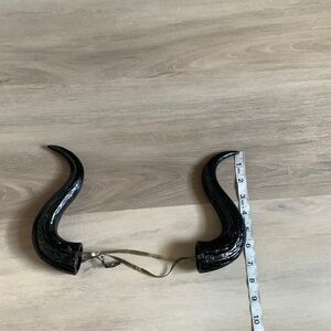 Black horns costume accessories